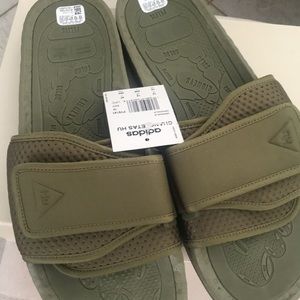 Pharrell Williams Adidas Human Made boost slides